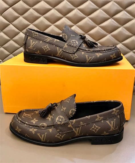 lv loafers men price|louis vuitton penny loafers.